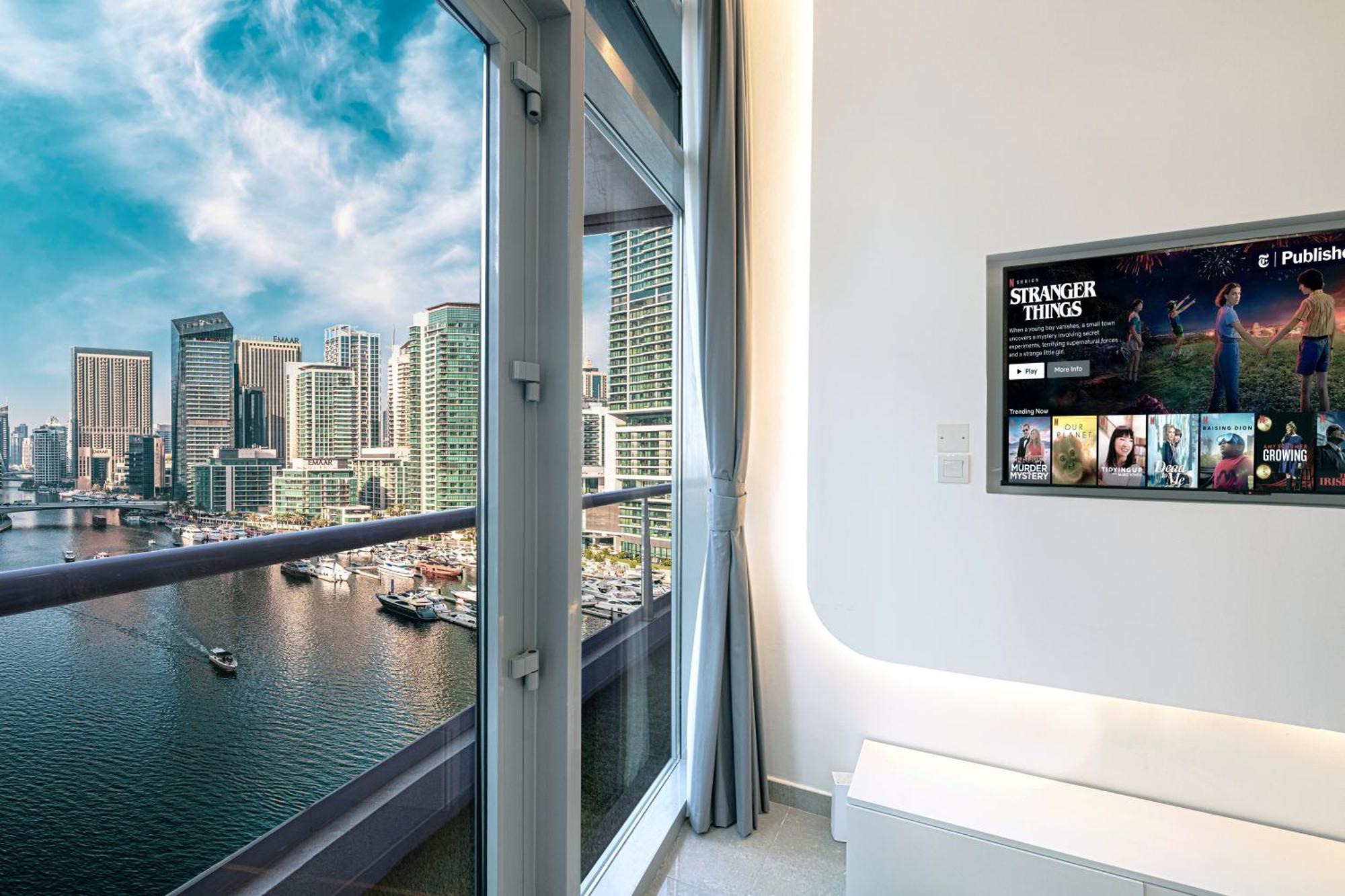 A Marina Luxe Retreat دبي